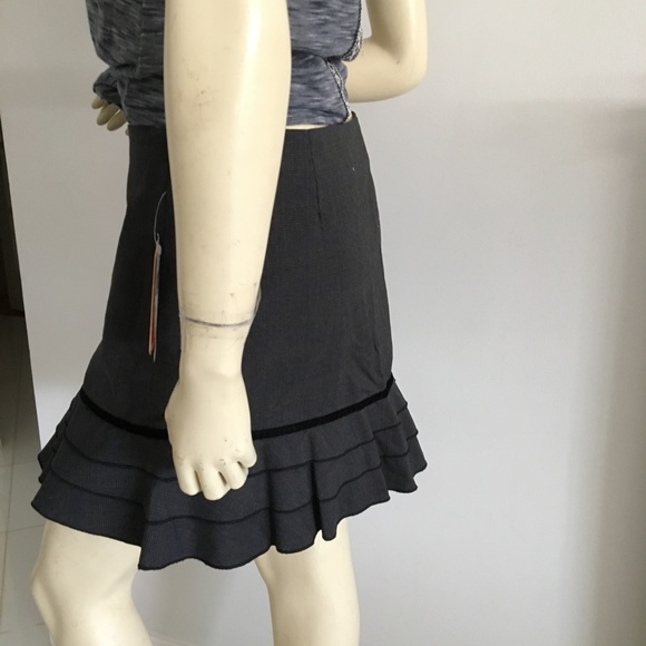 🔴 Speechless gray ruffled mini skirt - Picture 4 of 7